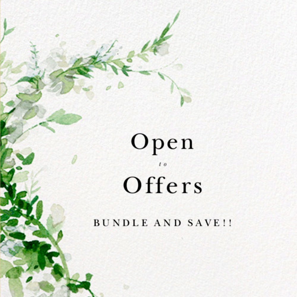 Make an Offer or Bundle to Save!!